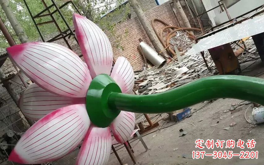 内江中领雕塑-精致无比的不锈钢莲花雕塑