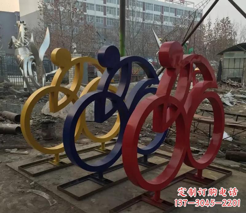 内江中领雕塑推出的自行车雕塑是一件别具一格的…
