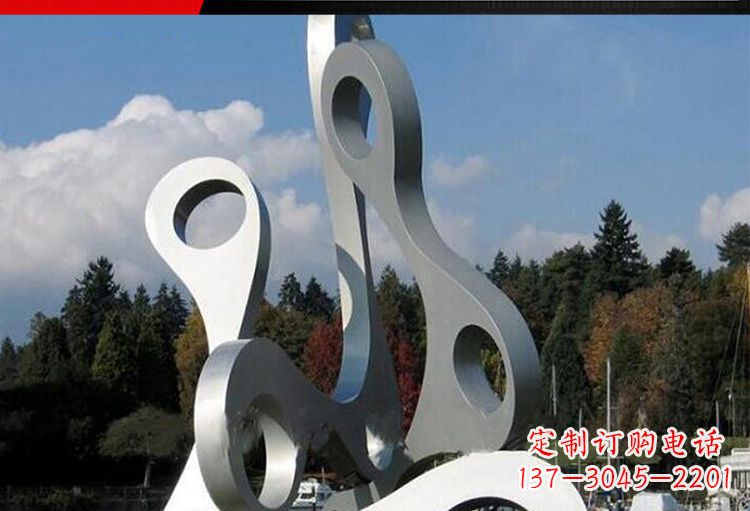 内江专业定制不锈钢字母景观雕塑