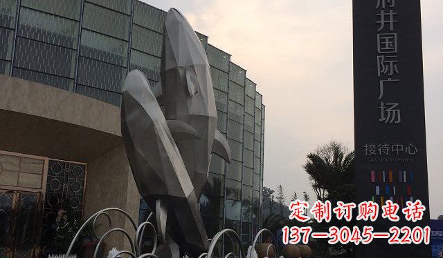 内江品质超凡的不锈钢海豚雕塑