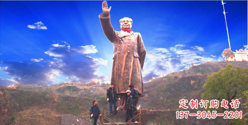 内江广场大型毛主席伟人铜雕