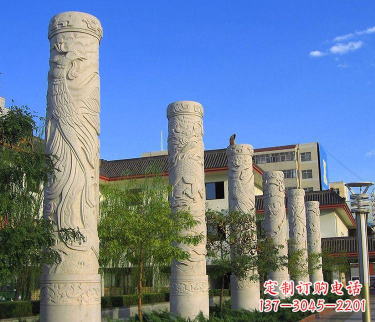内江中领雕塑:凤凰石雕精美雕塑