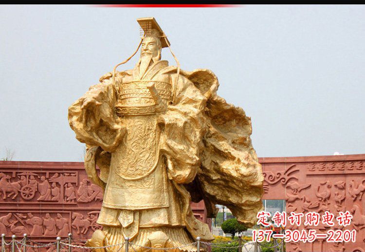 内江铜雕刘邦,一款经典历久弥新的艺术品