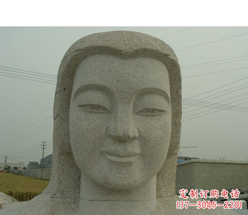 内江广场黄河母亲石雕