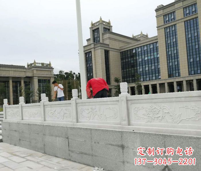 内江精美大理石栏板雕塑