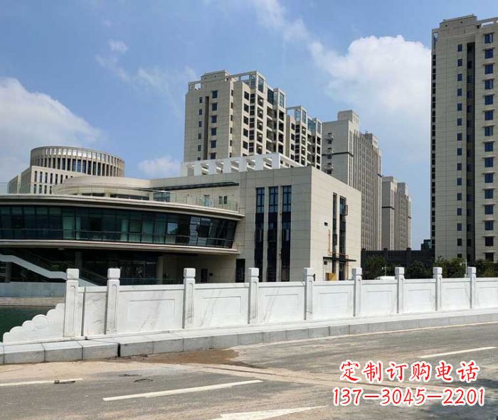 内江享受精美的广场景观大理石栏板雕塑