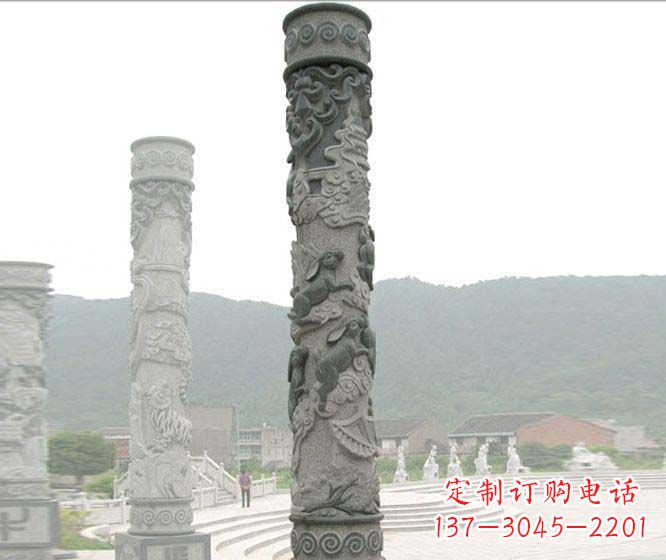 内江十二生肖雕塑,装点你的传统风