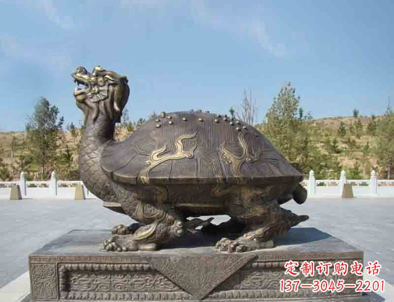 内江我们中领雕塑特制的精美广场青铜龙雕塑