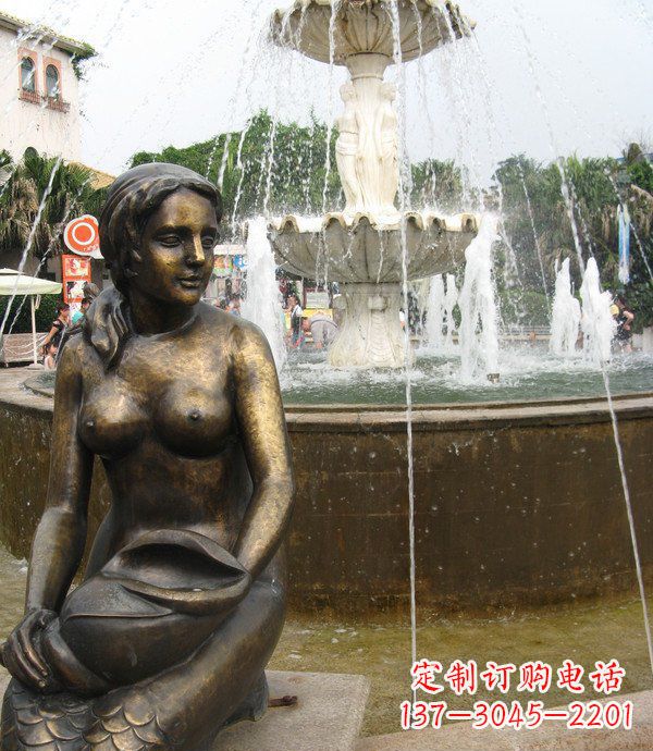 内江海螺景观铜雕展现经典之美