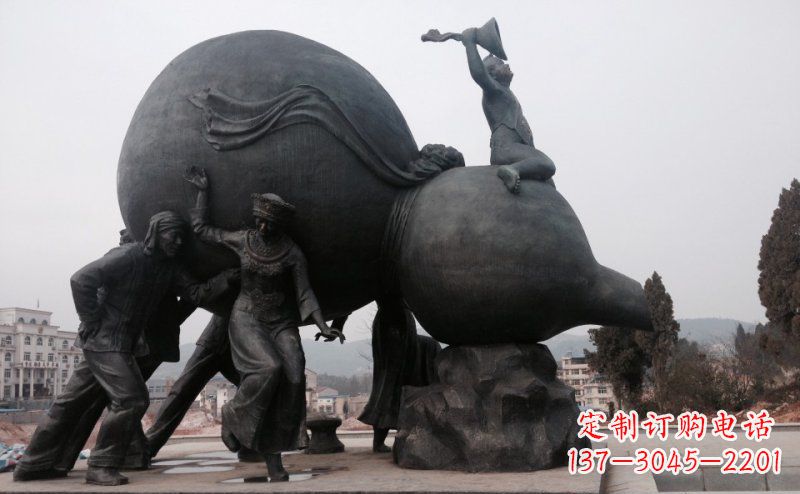 内江皇家感觉,海量葫芦雕塑,满足你的高端定制需求