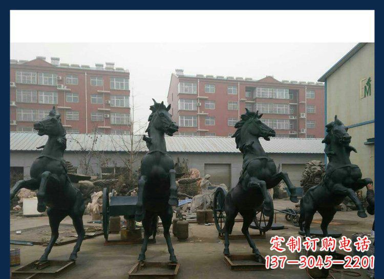 内江中领雕塑推出的优雅动物铜雕飞马,以其出色…