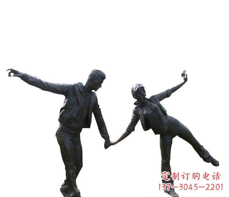 内江铜恋人雕塑,完美呈现浪漫爱情