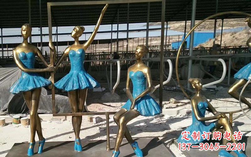 内江中领雕塑--美女芭蕾雕塑定制