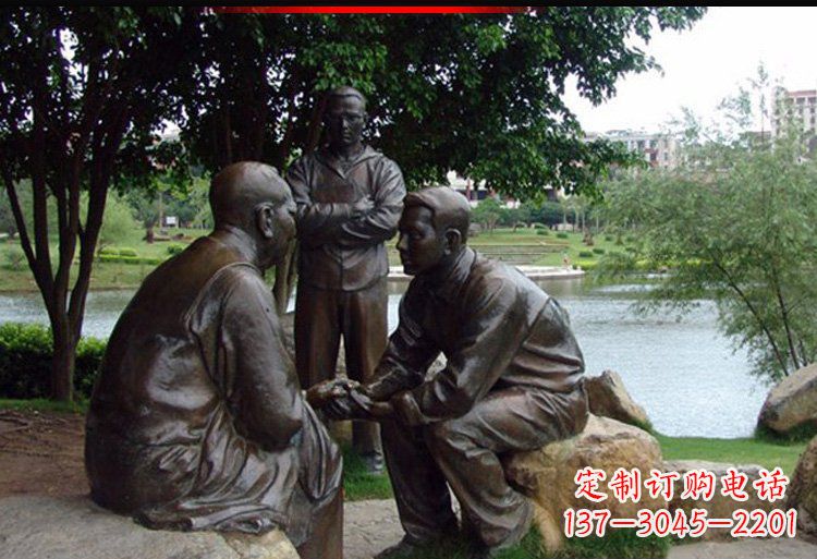 内江中领雕塑:精美老人雕塑
