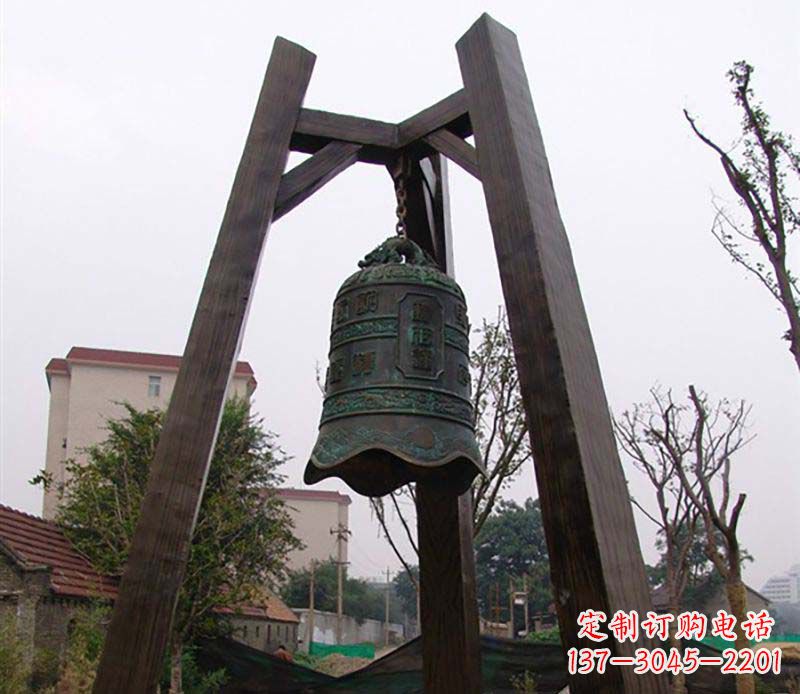 内江大型铜钟雕塑——倍受关注的雕塑定制品