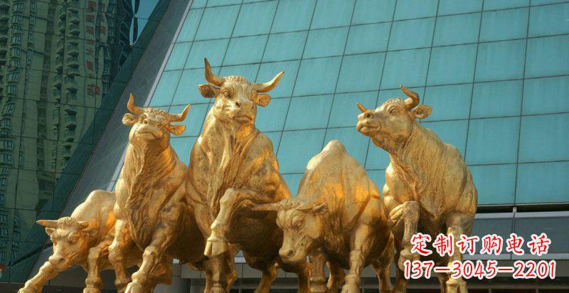 内江五牛铜雕,装点你的家居空间