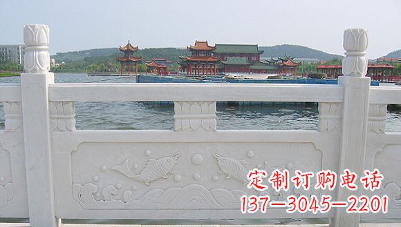 内江海边汉白玉栏板雕塑