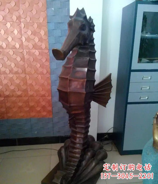 内江海马铸铜动物雕塑,品质保证