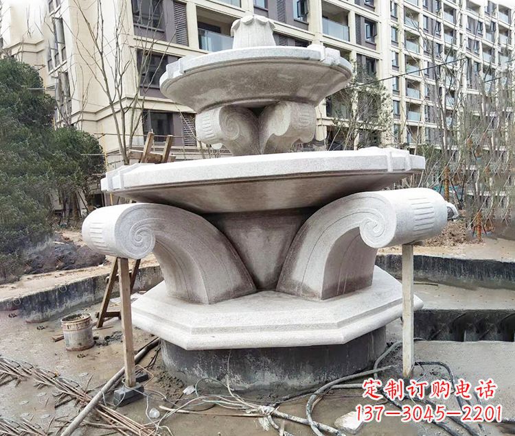 内江海马喷泉石雕