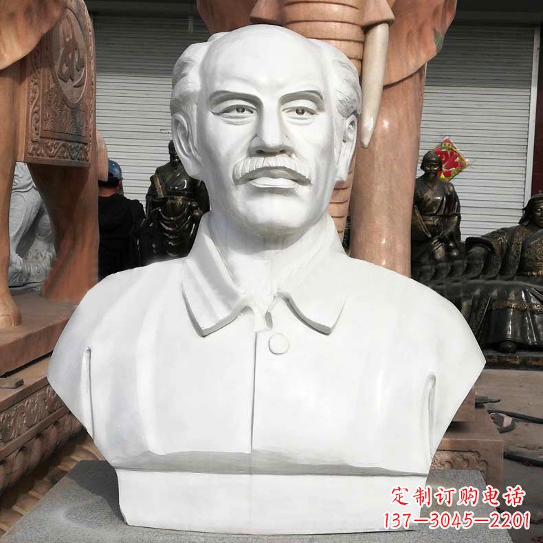 内江白求恩胸像雕塑——校园世界名人著名医生的终极象征