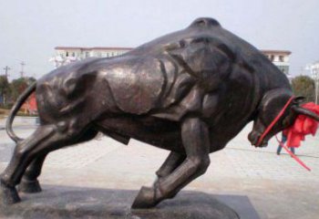 内江拓荒牛铜雕塑，让您的空间与众不同