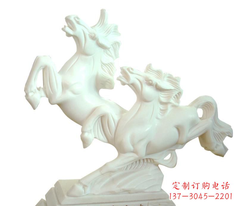 内江中领雕塑:精美细腻的汉白玉动物雕塑