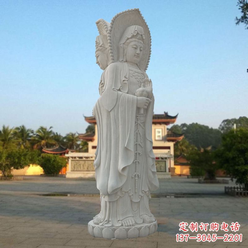 内江三面观音塑像,让你的生活充满智慧和祥和