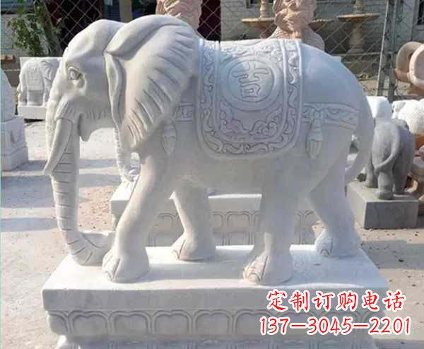 内江高贵厚重的大象雕塑