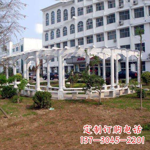 内江汉白玉欧式石雕花架