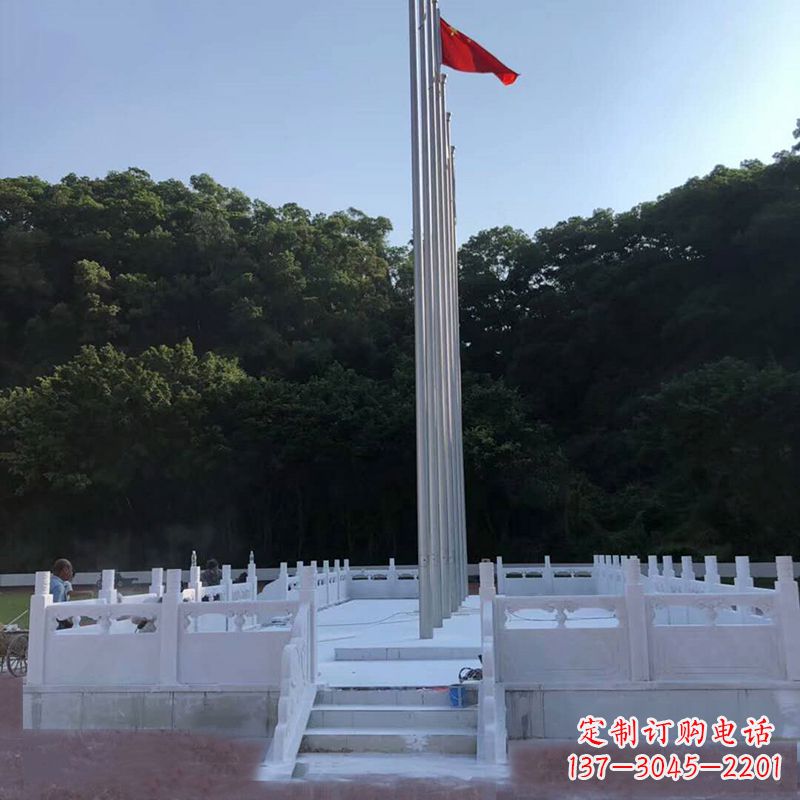 内江中领雕塑是一家专业定制汉白玉石雕国旗台的…