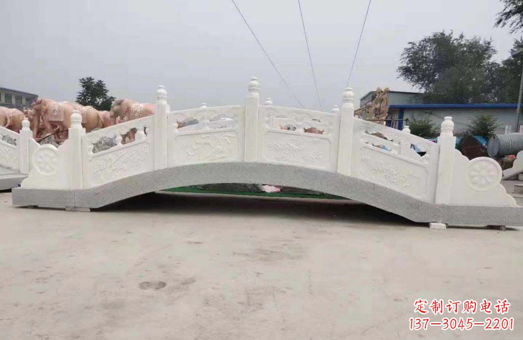 内江汉白玉石桥雕刻，高雅与和谐的完美结合
