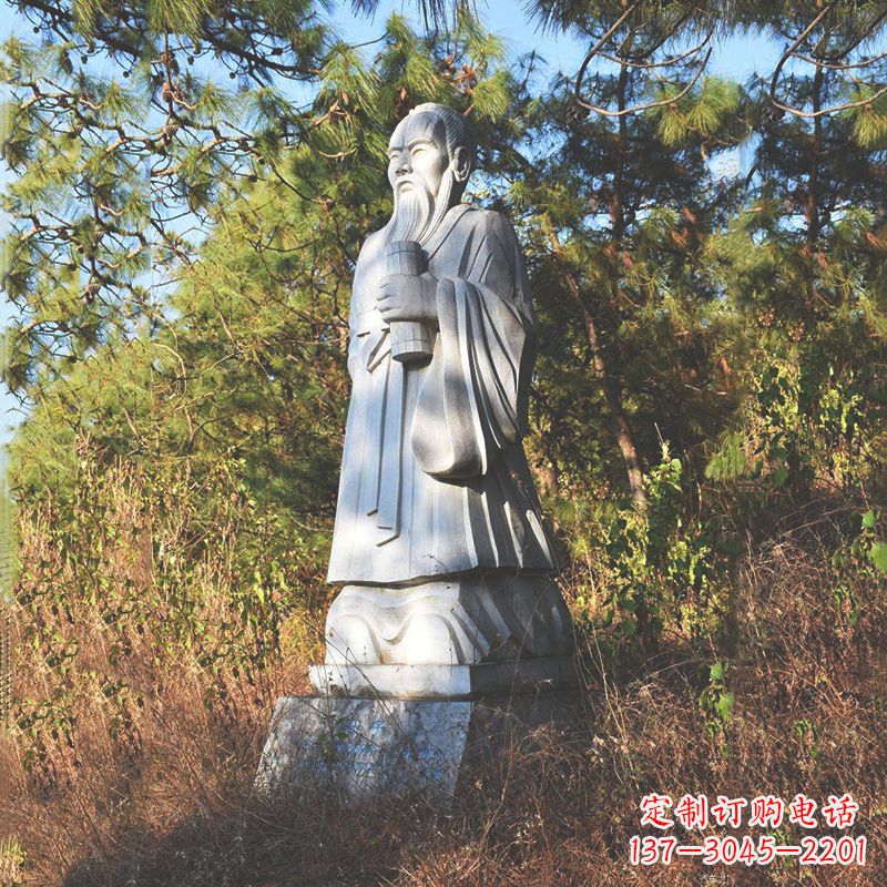 内江传承中国传统文化,让古代名人雕像永驻心中