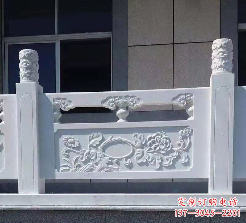 内江汉白玉走廊栏板雕塑