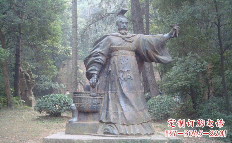 内江拥有汉武帝神韵的非凡雕塑