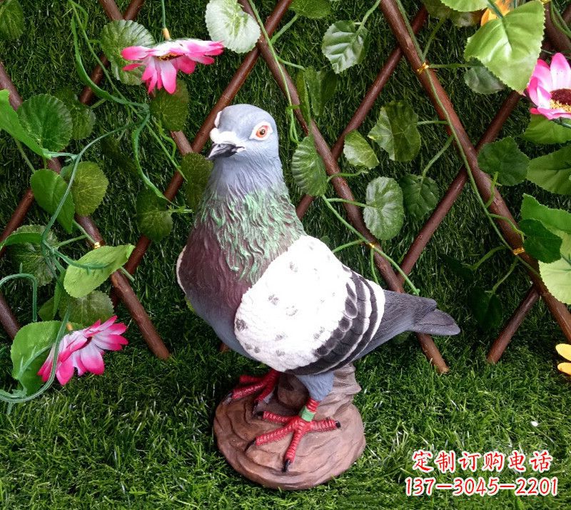 内江和平鸽雕塑:传达和平与爱的经典艺术品