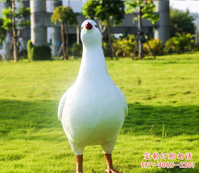 内江中领雕塑:和平鸽雕塑