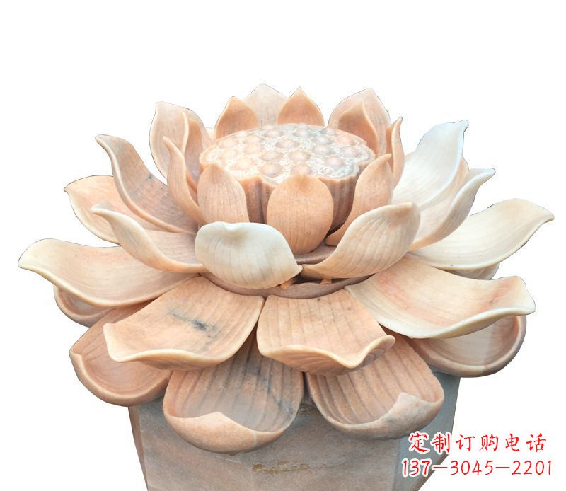 内江荷花石雕