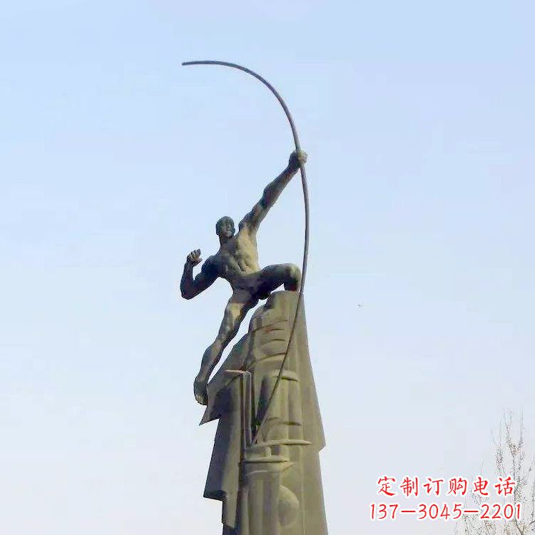 内江精美雕塑,品质保证——后羿雕塑