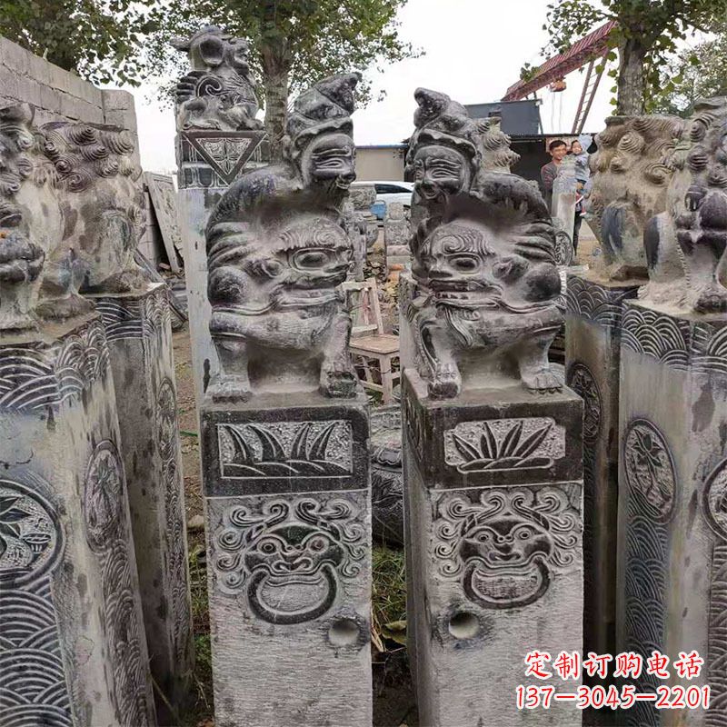 内江胡人拴马桩