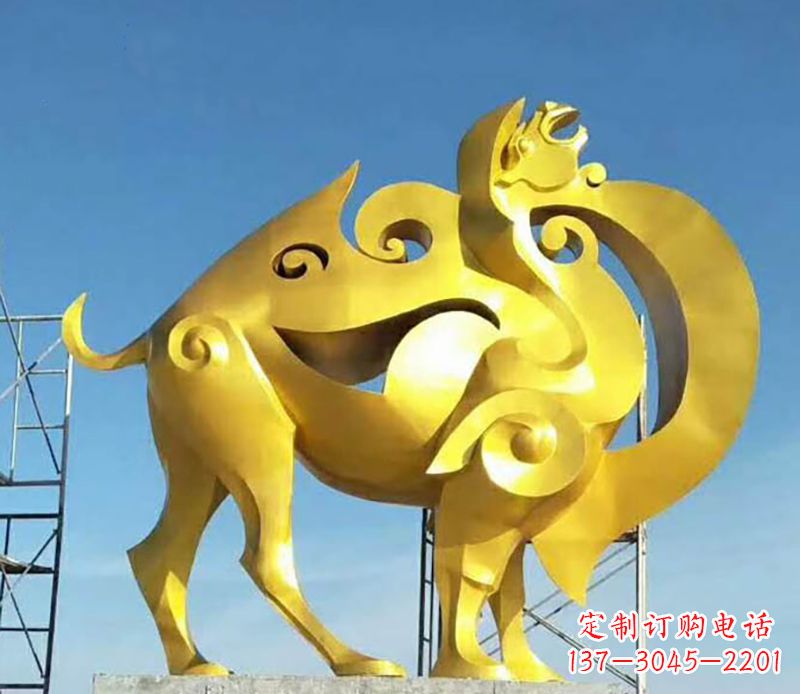 内江精美骆驼雕塑——为你的空间增添独一无二的美感