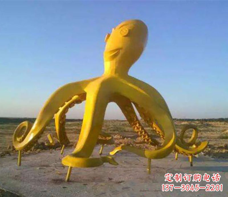 内江户外章鱼雕塑