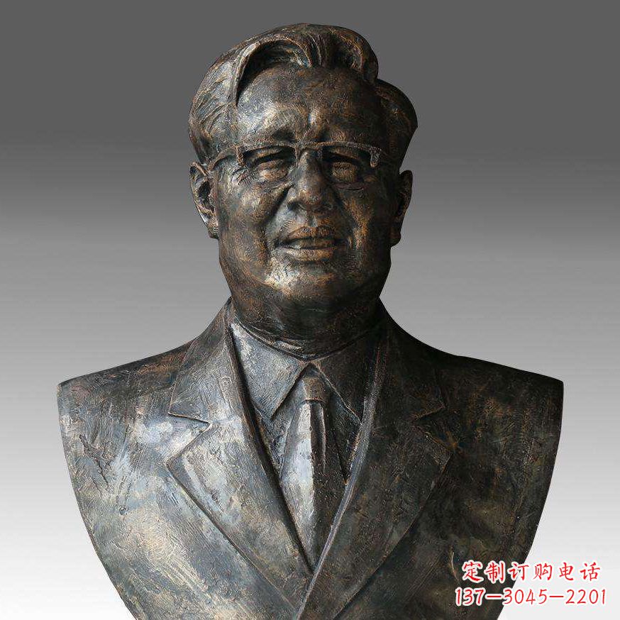 内江以高质量铜雕制作华罗庚头像