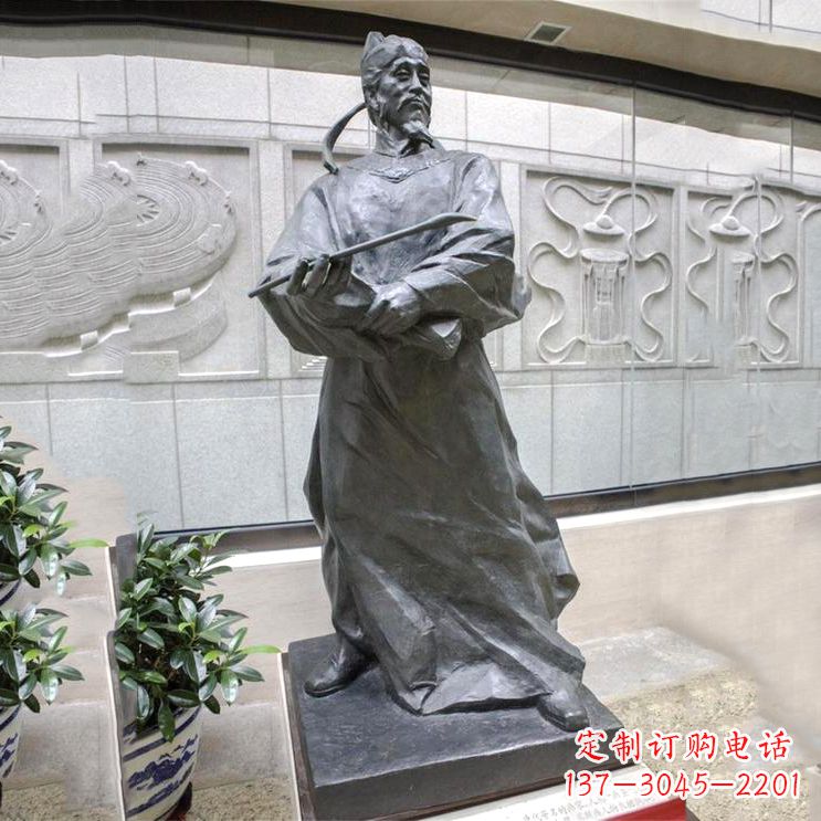 内江铸就历史——吴道子雕塑