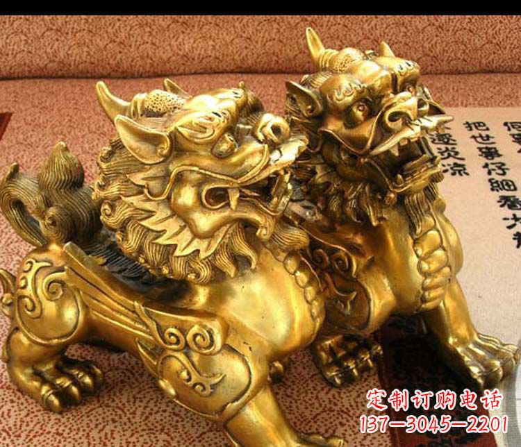 内江超级定制麒麟雕塑,尊享贵族尊贵