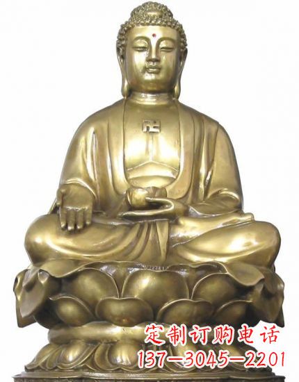 内江中领雕塑,精美如来佛塑像