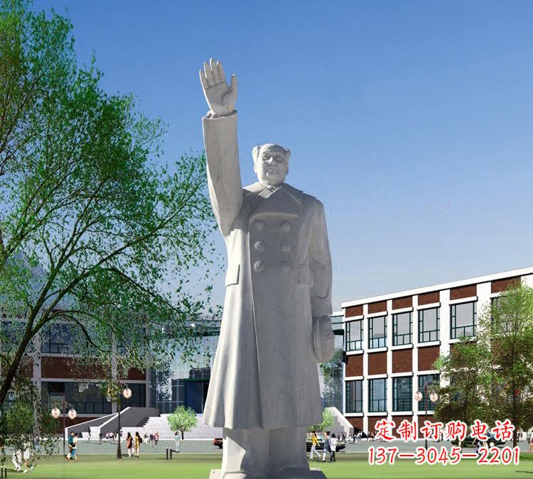 内江挥手的毛主席石雕