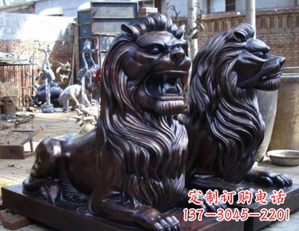 内江汇丰狮子铜雕