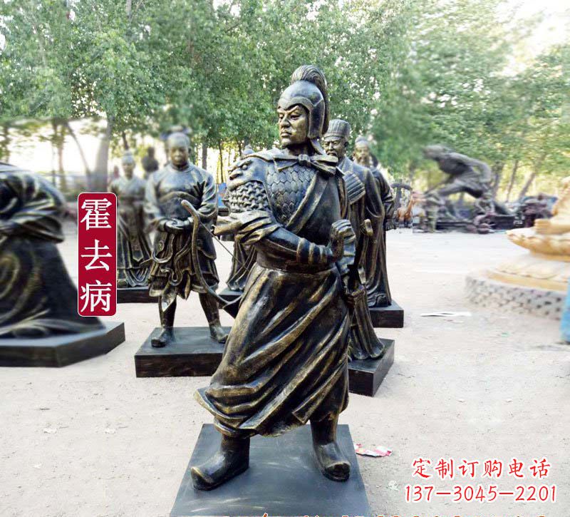 内江纪念级霍去病铜雕,传承不凡的文化记忆