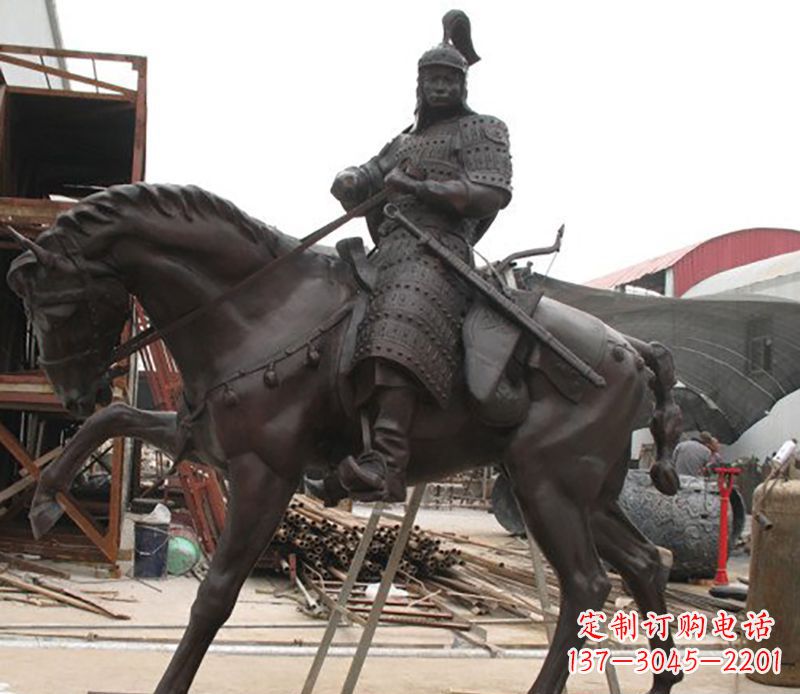 内江将军骑马铜雕,聚焦古典品质