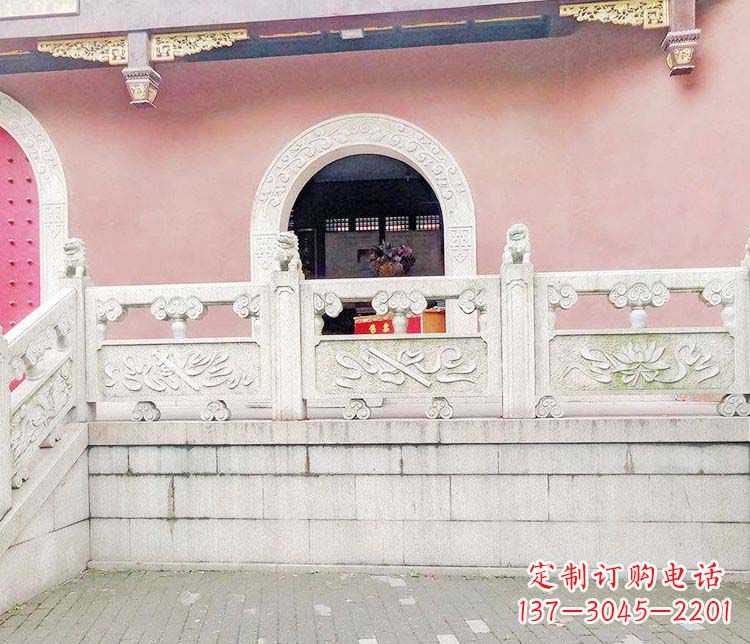 内江景区大理石栏板石雕 (3)